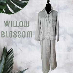 Willow Blossom Button Down Pajama Set